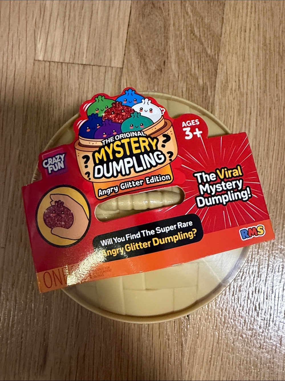 Angry Glitter Edition Dumpling Authentic RMS Brand New